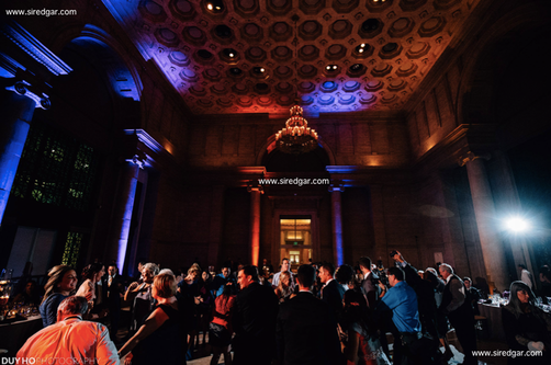 DJ Sir Edgar @ Asian Art Museum - wireless uplighting