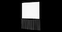 Projection Screen w/ Drape Skirt